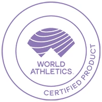 The certified logo of World Athletics